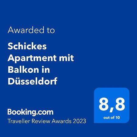 Schickes Apartment Mit Balkon In Duesseldorf Düsseldorf Exterior foto